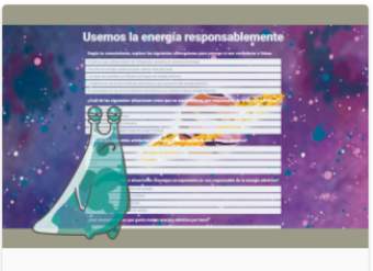 Usemos la energía responsablemente Usemos la energía responsablemente