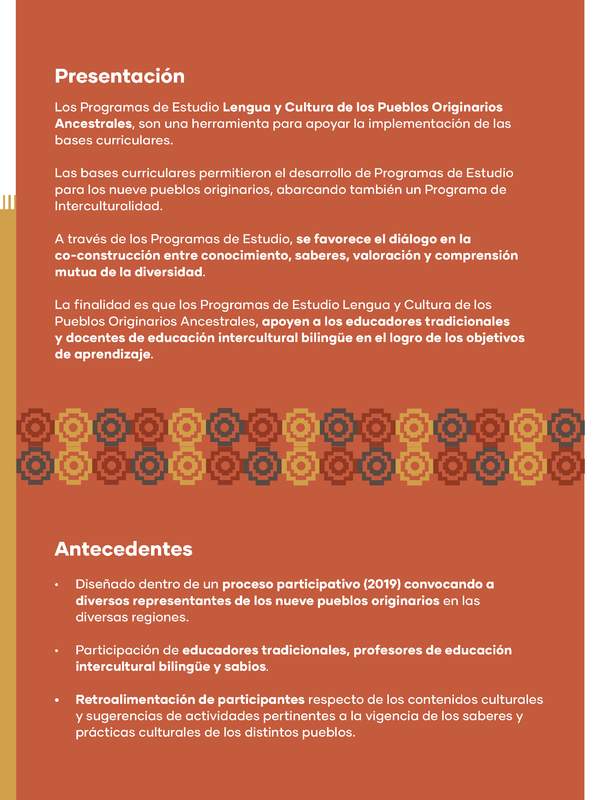 Tríptico Pueblo Aymara Tríptico Pueblo Aymara