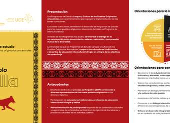 Tríptico Pueblo Colla Tríptico Pueblo Colla