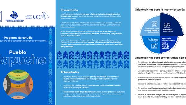Tríptico Pueblo Mapuche Tríptico Pueblo Mapuche
