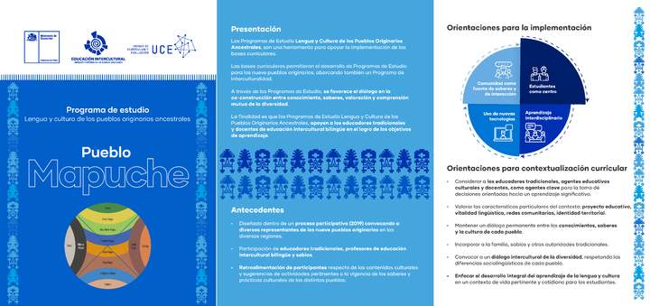 Tríptico Pueblo Mapuche Tríptico Pueblo Mapuche