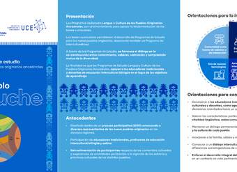 Tríptico Pueblo Mapuche Tríptico Pueblo Mapuche