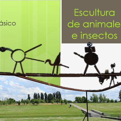 Esculturas de animales e insectos Esculturas de animales e insectos