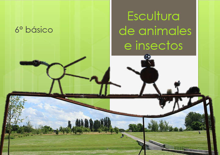 Esculturas de animales e insectos Esculturas de animales e insectos