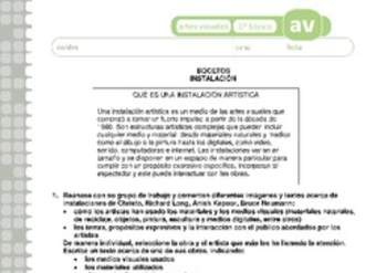 Bocetos instalación Bocetos instalación