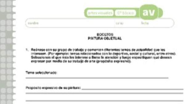 Bocetos Pintura Objetual Bocetos Pintura Objetual