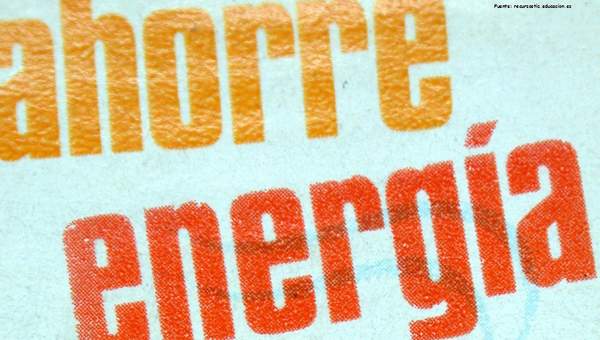 Ahorro de energía Ahorro de energía