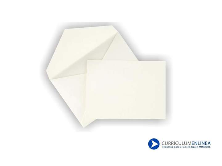 Sobre de papel Sobre de papel