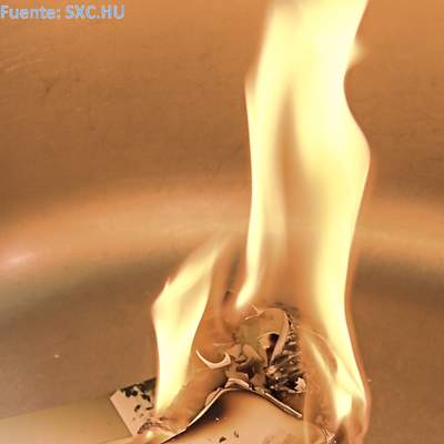 Papel fotográfico encendido Papel fotográfico encendido