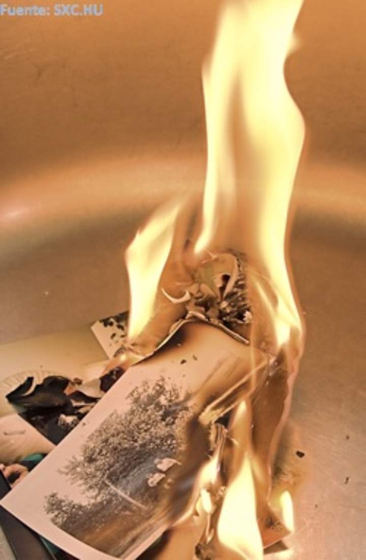 Papel fotográfico encendido Papel fotográfico encendido