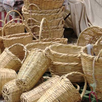 Cestas de mimbre Cestas de mimbre