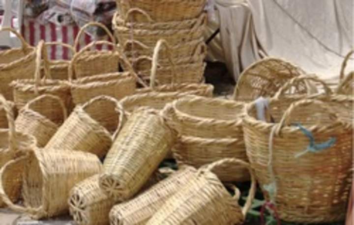 Cestas de mimbre Cestas de mimbre