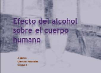 El efecto del alcohol sobre el cuerpo humano El efecto del alcohol sobre el cuerpo humano