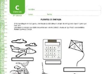 Fuentes de energía Fuentes de energía