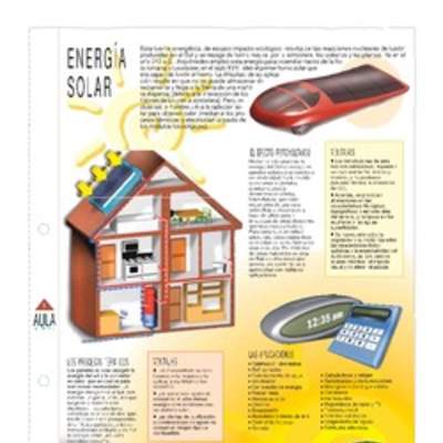 Infografía la energía solar Infografía la energía solar
