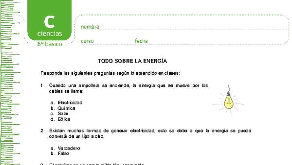 Todo sobre la energía Todo sobre la energía