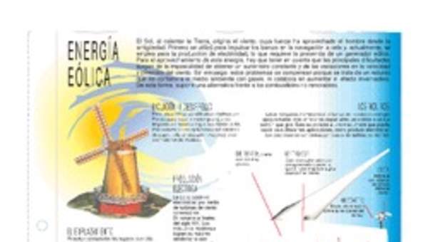 Infografía energía eólica Infografía energía eólica