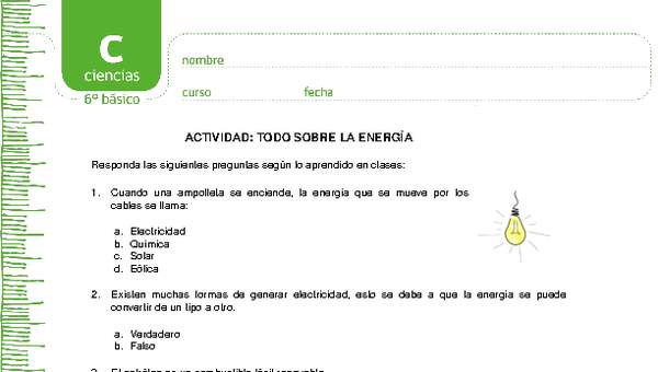 Todo sobre la energía Todo sobre la energía