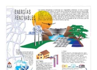 Infografía sobre las energías renovables Infografía sobre las energías renovables