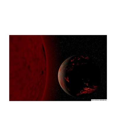 Ilustración imaginaria del futuro de la tierra Ilustración imaginaria del futuro de la tierra