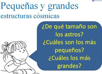 Presentación estructuras cósmicas Presentación estructuras cósmicas