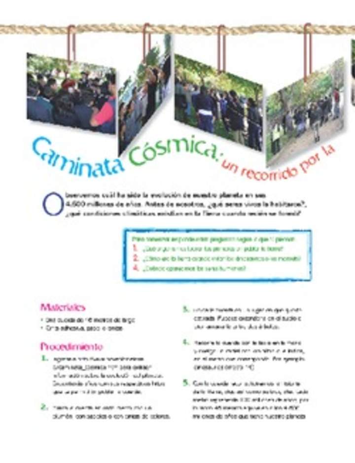 Caminata cósmica Caminata cósmica