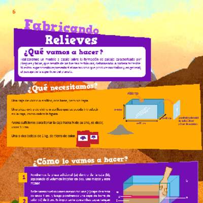 Modelo de formación de montañas Modelo de formación de montañas