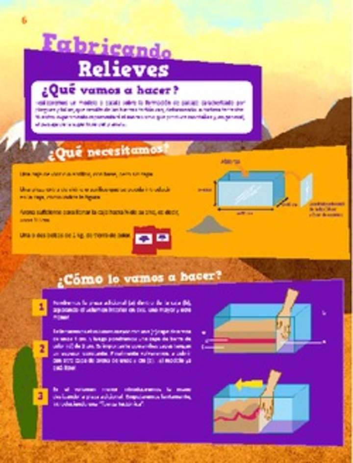 Modelo de formación de montañas Modelo de formación de montañas