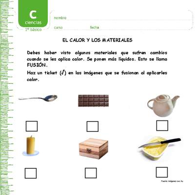 Efecto del calor en los materiales Efecto del calor en los materiales