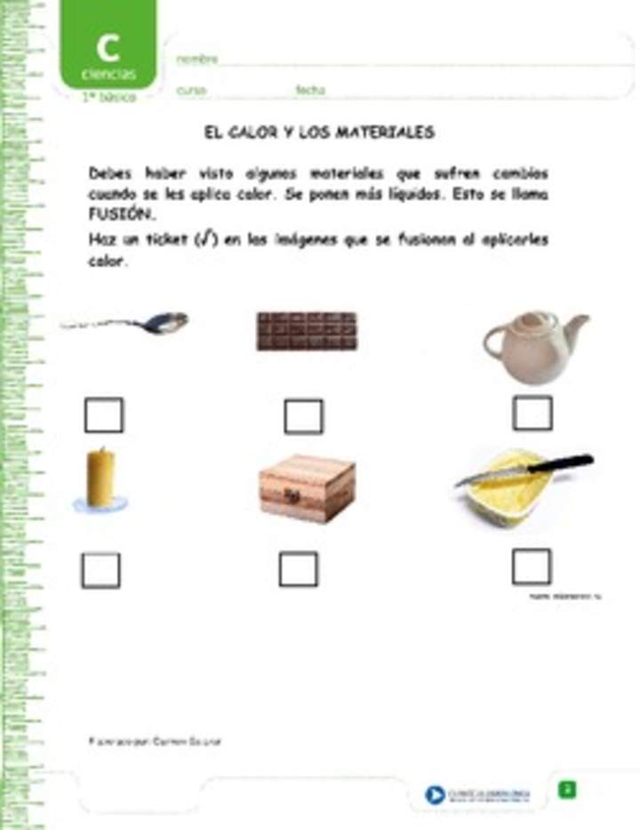 Efecto del calor en los materiales Efecto del calor en los materiales