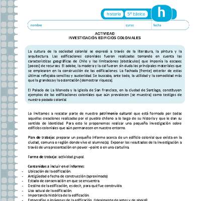 Edificios coloniales Edificios coloniales