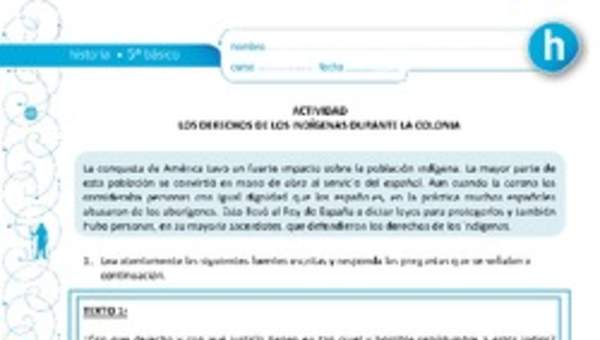 Los derechos de los indígenas durante la colonia Los derechos de los indígenas durante la colonia