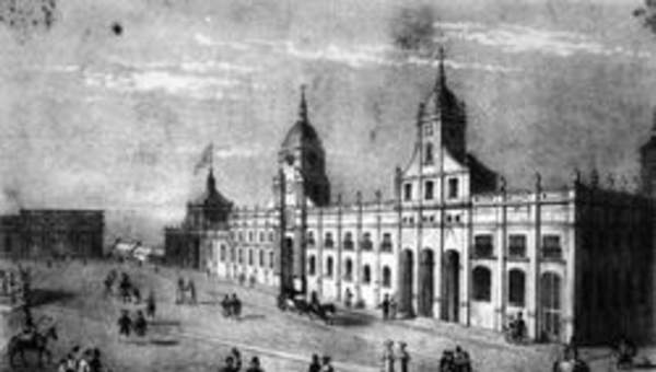 Edificio de la Real Audiencia en Chile Edificio de la Real Audiencia en Chile