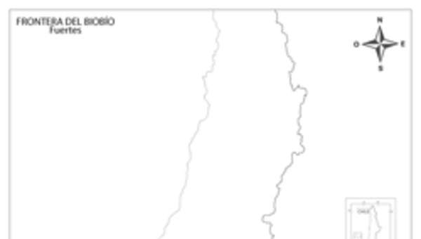 Frontera del Bio bío. Fuertes Frontera del Bio bío. Fuertes