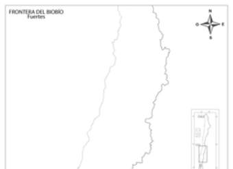 Frontera del Bio bío. Fuertes Frontera del Bio bío. Fuertes