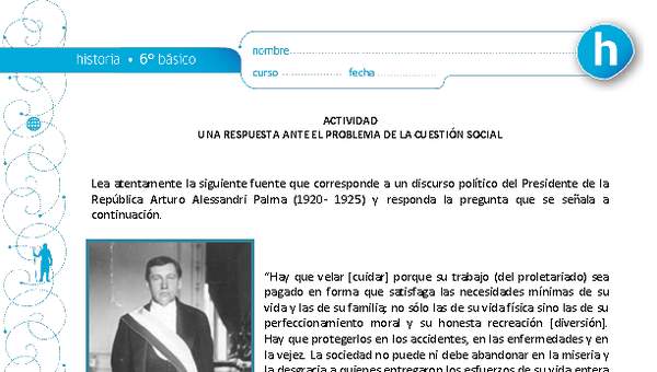 Una respuesta ante el problema de la cuestión social Una respuesta ante el problema de la cuestión social