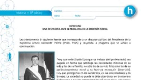 Una respuesta ante el problema de la cuestión social Una respuesta ante el problema de la cuestión social