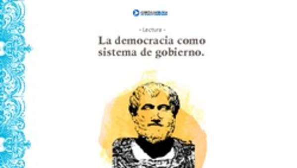 La democracia como sistema de gobierno La democracia como sistema de gobierno