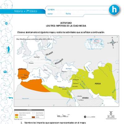 Los tres imperios de la Edad Media Los tres imperios de la Edad Media