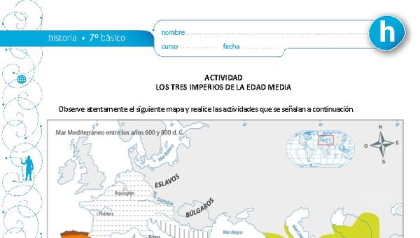 Los tres imperios de la Edad Media Los tres imperios de la Edad Media