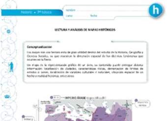 Lectura y análisis de mapas históricos Lectura y análisis de mapas históricos