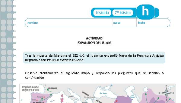 La expansión del Islam La expansión del Islam