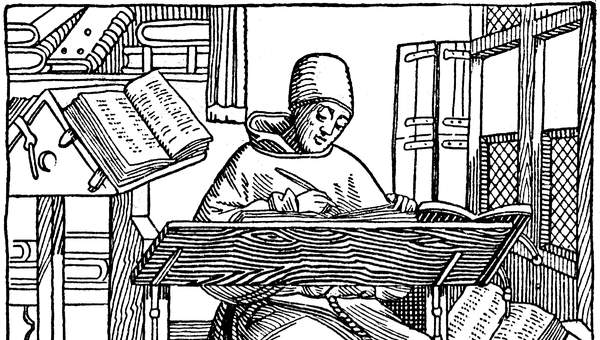 Monje copista Monje copista