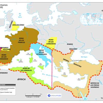 Reinos Germanos (siglo VI) Reinos Germanos (siglo VI)