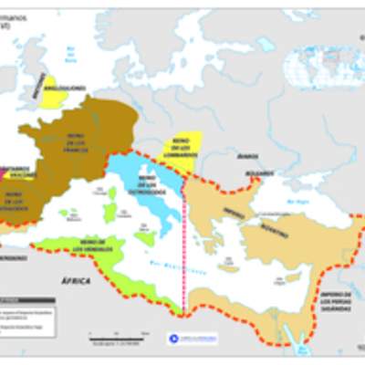 Reinos Germanos (siglo VI) Reinos Germanos (siglo VI)