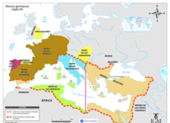 Reinos Germanos (siglo VI) Reinos Germanos (siglo VI)