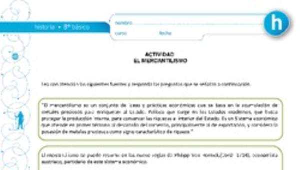 El mercantilismo El mercantilismo