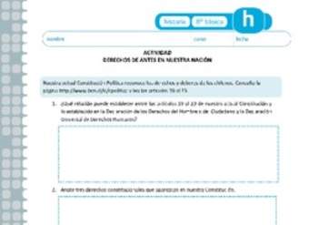 Derechos de antes en nuestra nación Derechos de antes en nuestra nación