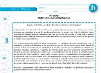 Textos de la Revolución Francesa Textos de la Revolución Francesa