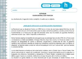 Causas de la Revolución Francesa Causas de la Revolución Francesa